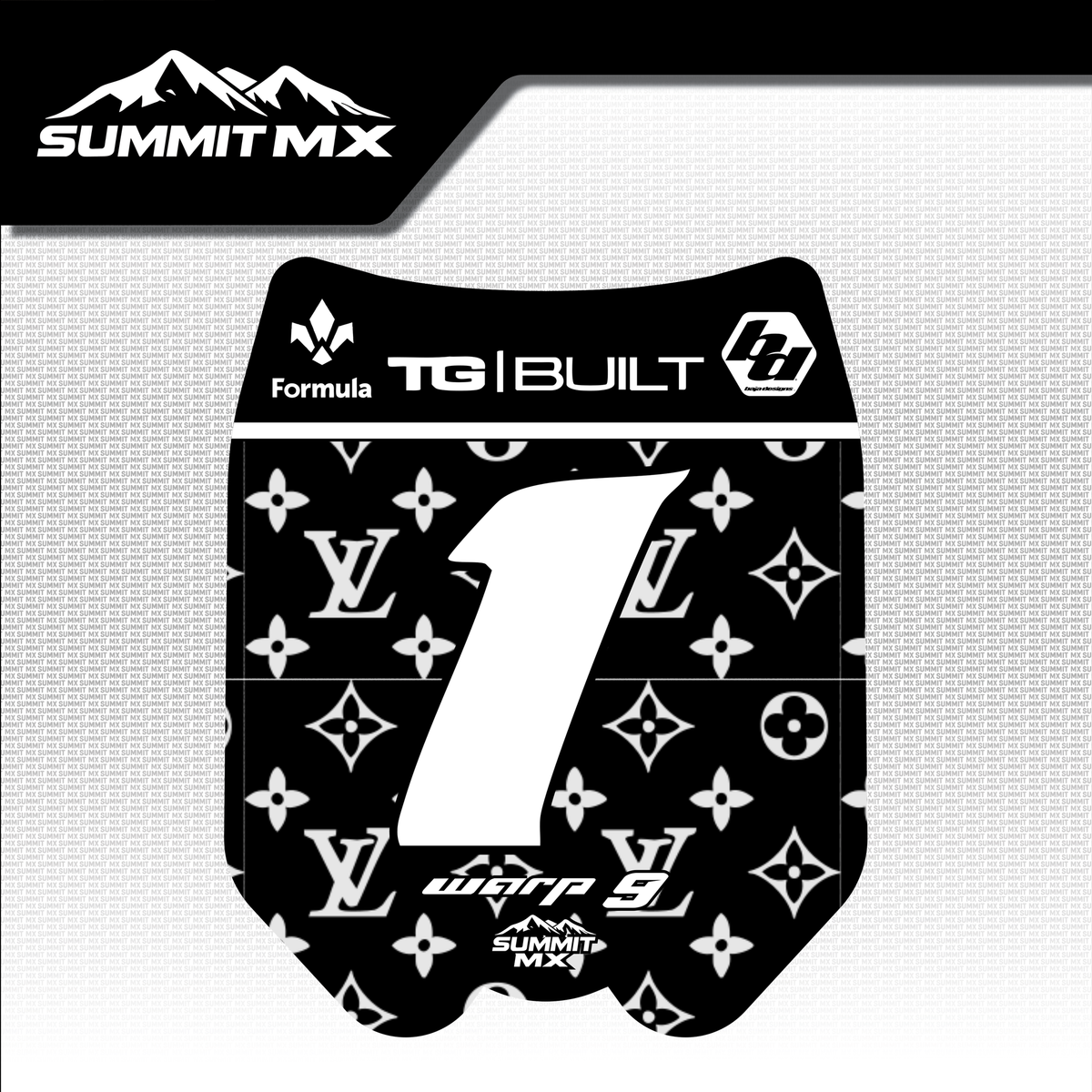 LV Decal for Talaria OEM Number Plate