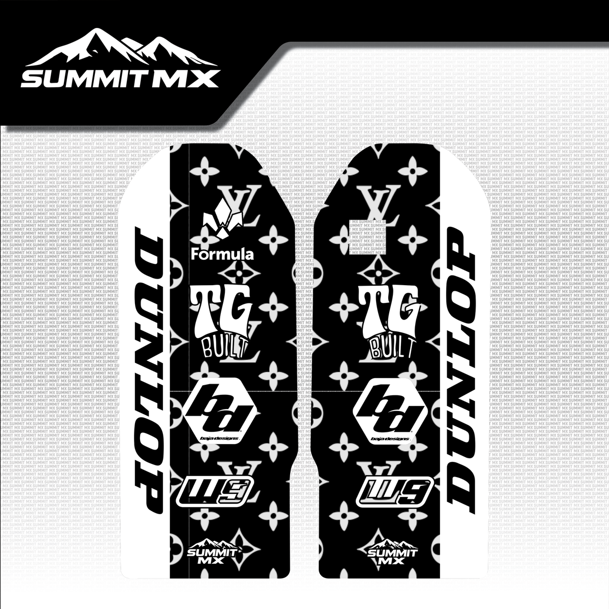 LV Decal for Talaria OEM/Sting Fork Guards