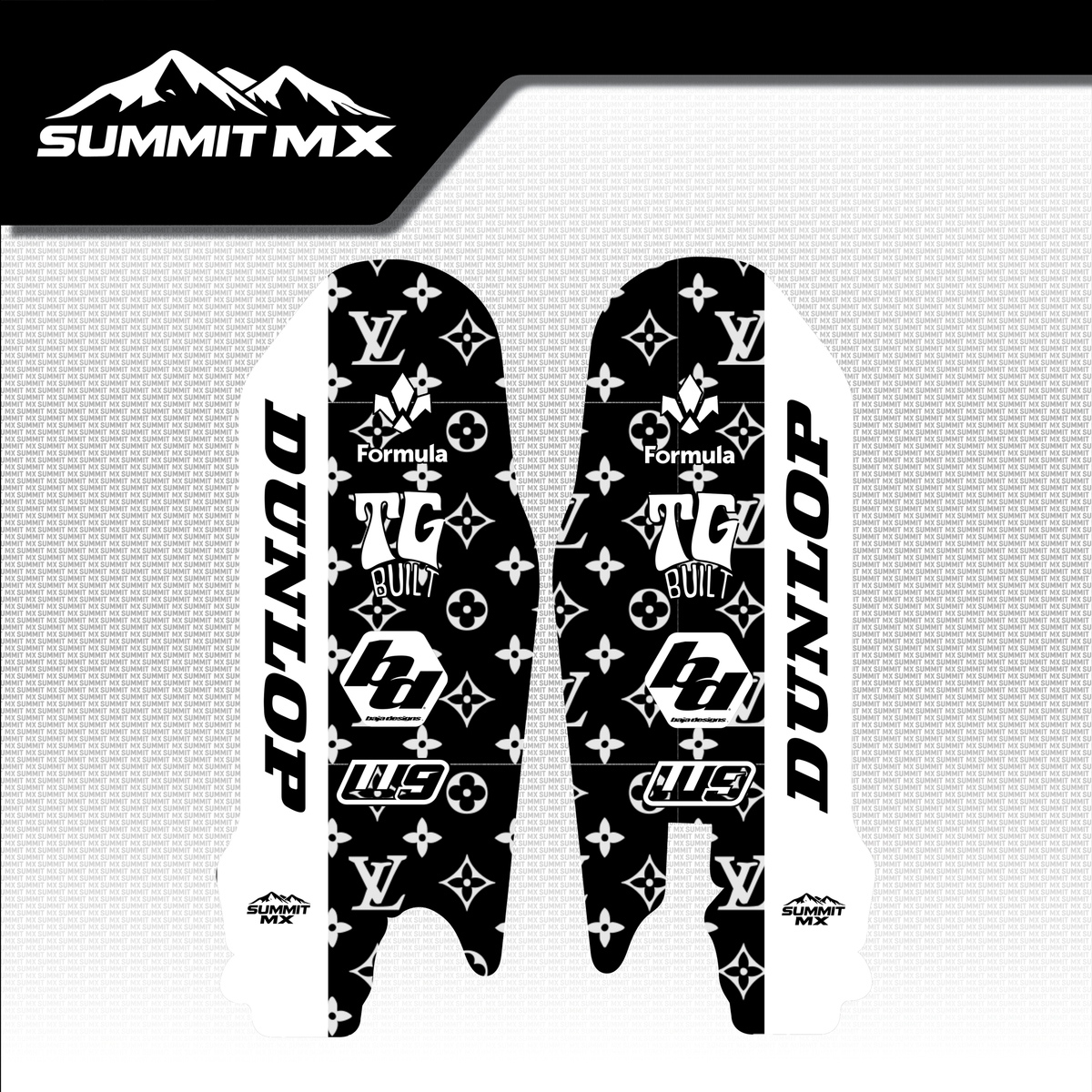 LV Decal for Ultra Bee Fork Guards