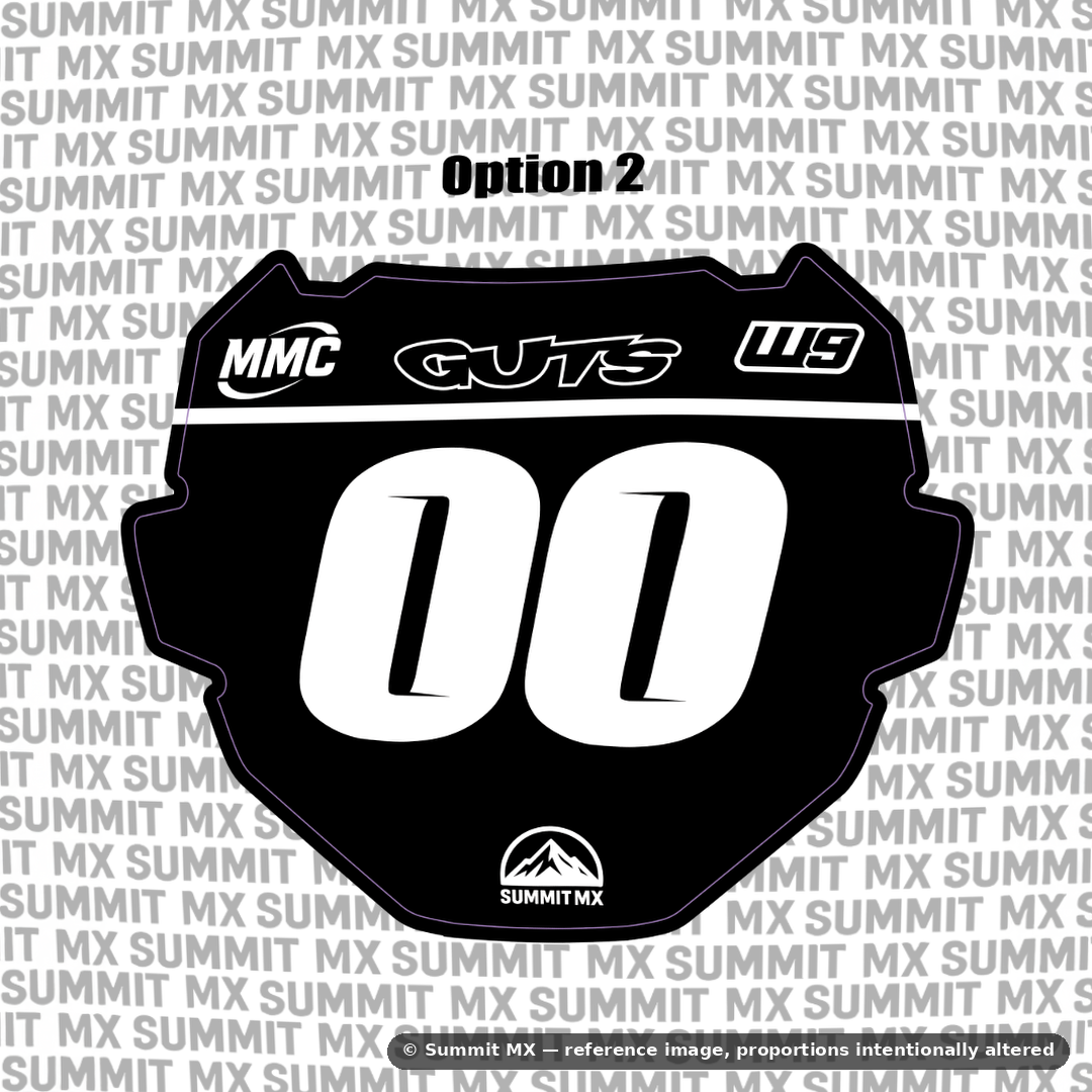 ODI number plate decal option 2 — Summit MX