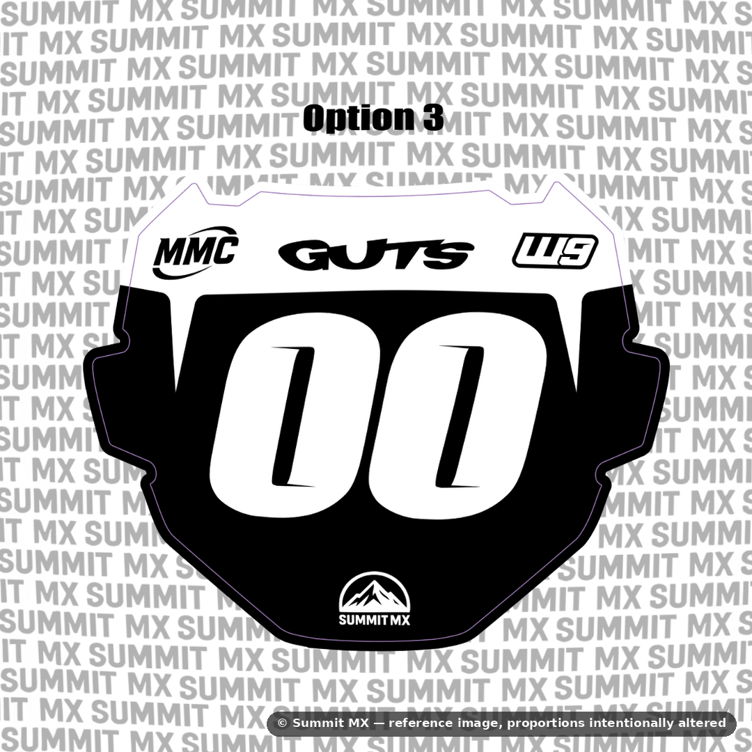 ODI number plate decal option 3 — Summit MX