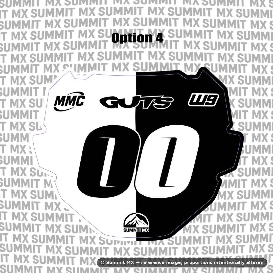 ODI number plate decal option 4 — Summit MX