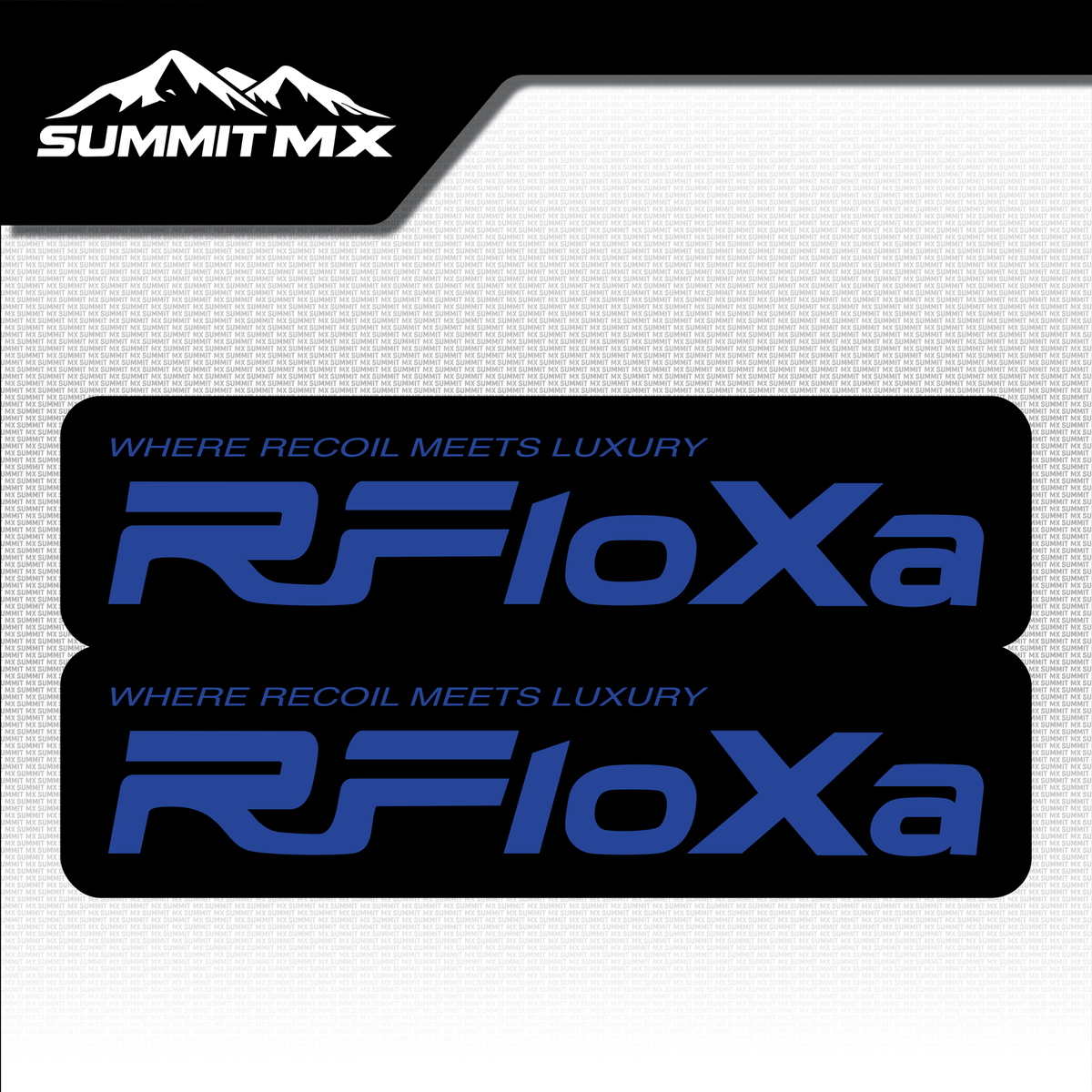 RFloXa "Where Recoil Meets Luxury" Fork Tube Decal — view 7
