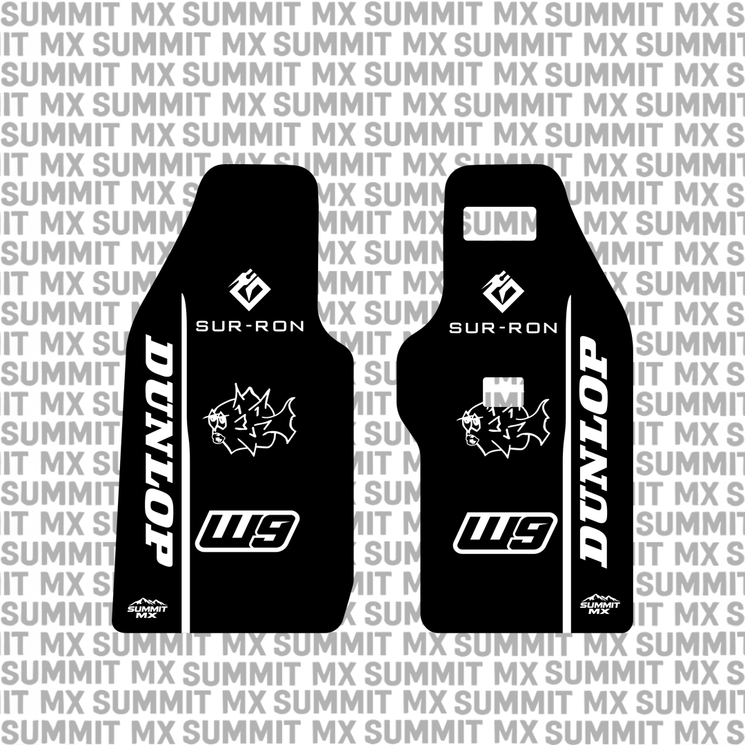 Storm Bee fork guard decal, Style 2 — Summit MX