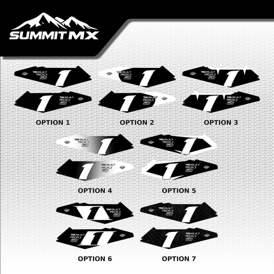 Surron LBX/Eride Pro Side Fender Decals — view 2
