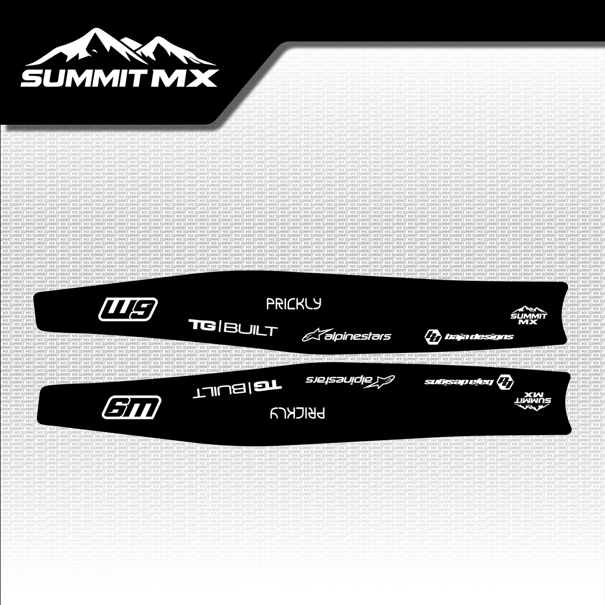 Surron Storm Bee swing arm decal design — Summit MX