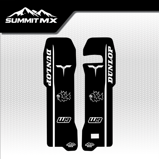 Talaria Komodo fork guard decal, Style 2 — Summit MX