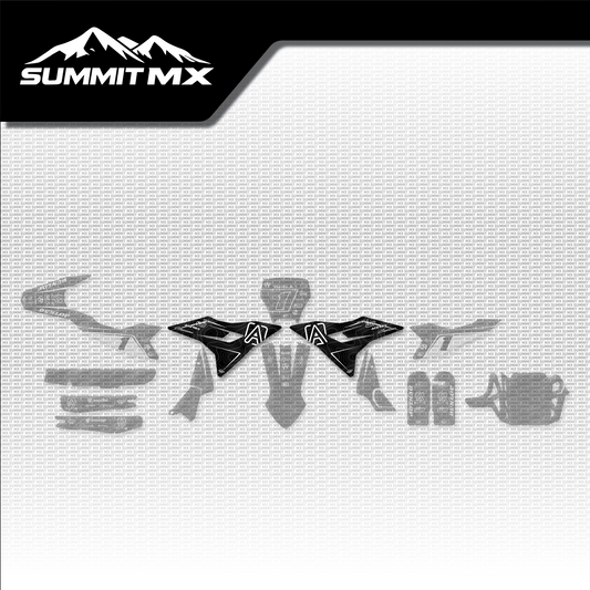 Topographical Decal for Altis Delta Front Shrouds placement on the full kit