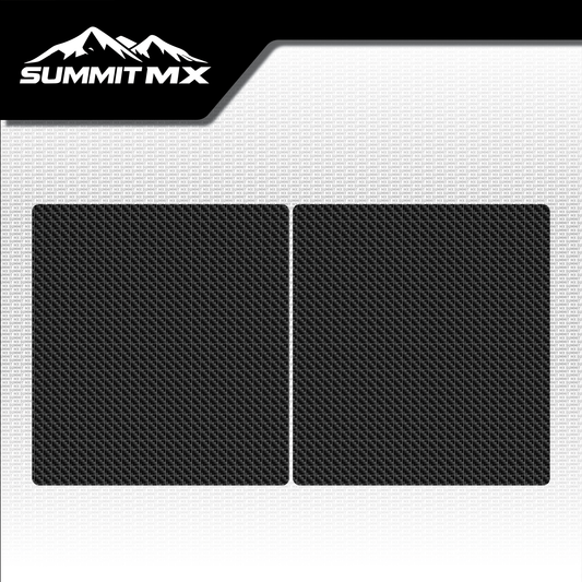 Surron Ultra Bee battery decal in carbon fiber colorway — Summit MX