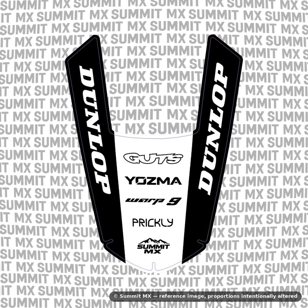 Yozma IN10 Rear Fender Decal — view 4