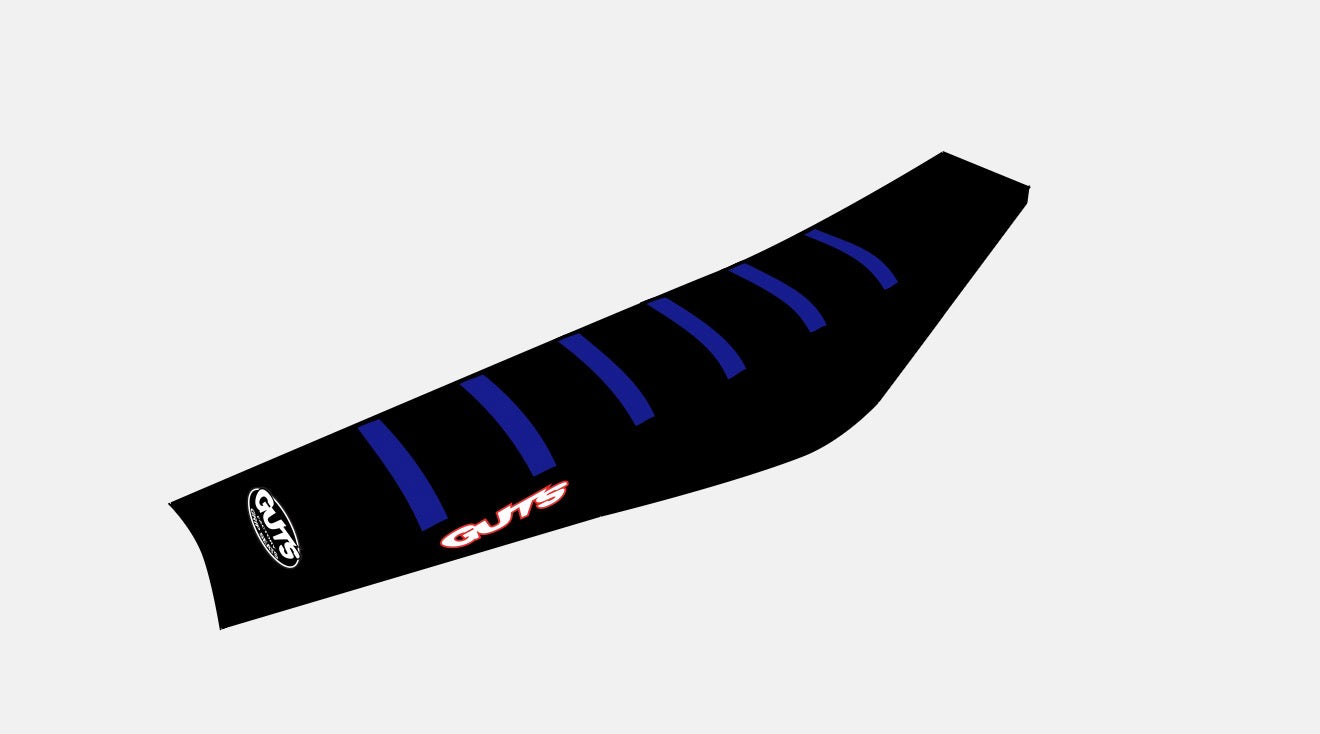 Guts Ventus One Plus seat cover blue stripe design — Summit MX
