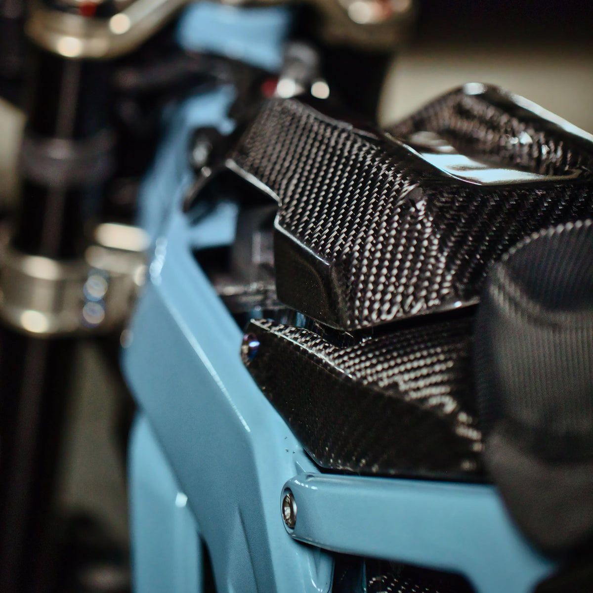 E-Ride Pro Carbon Fiber Battery Lid Lock, view 3