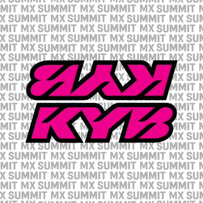 KYB Fork Tube Decal
