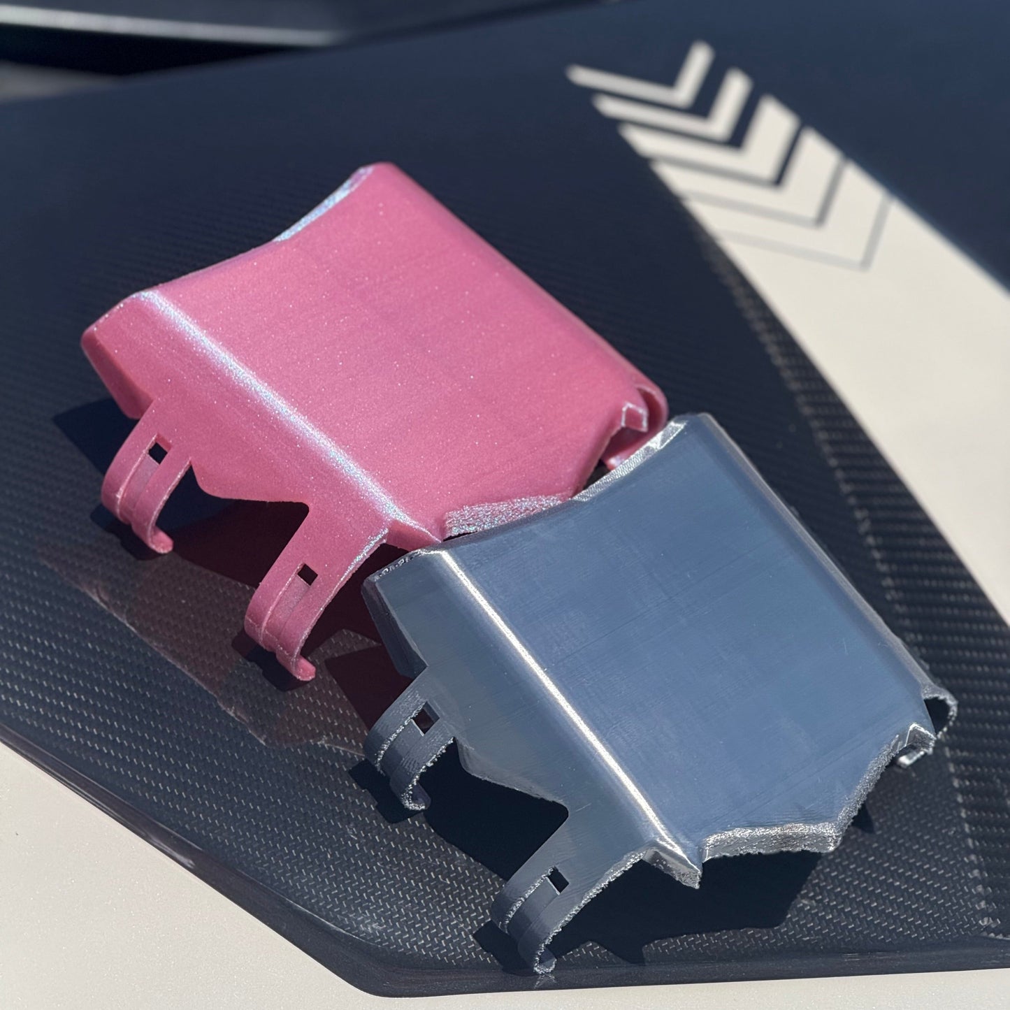 Motocutz style number plate pink and blue — Summit MX