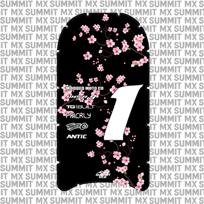 Cherry Blossom Antic Battery Decal