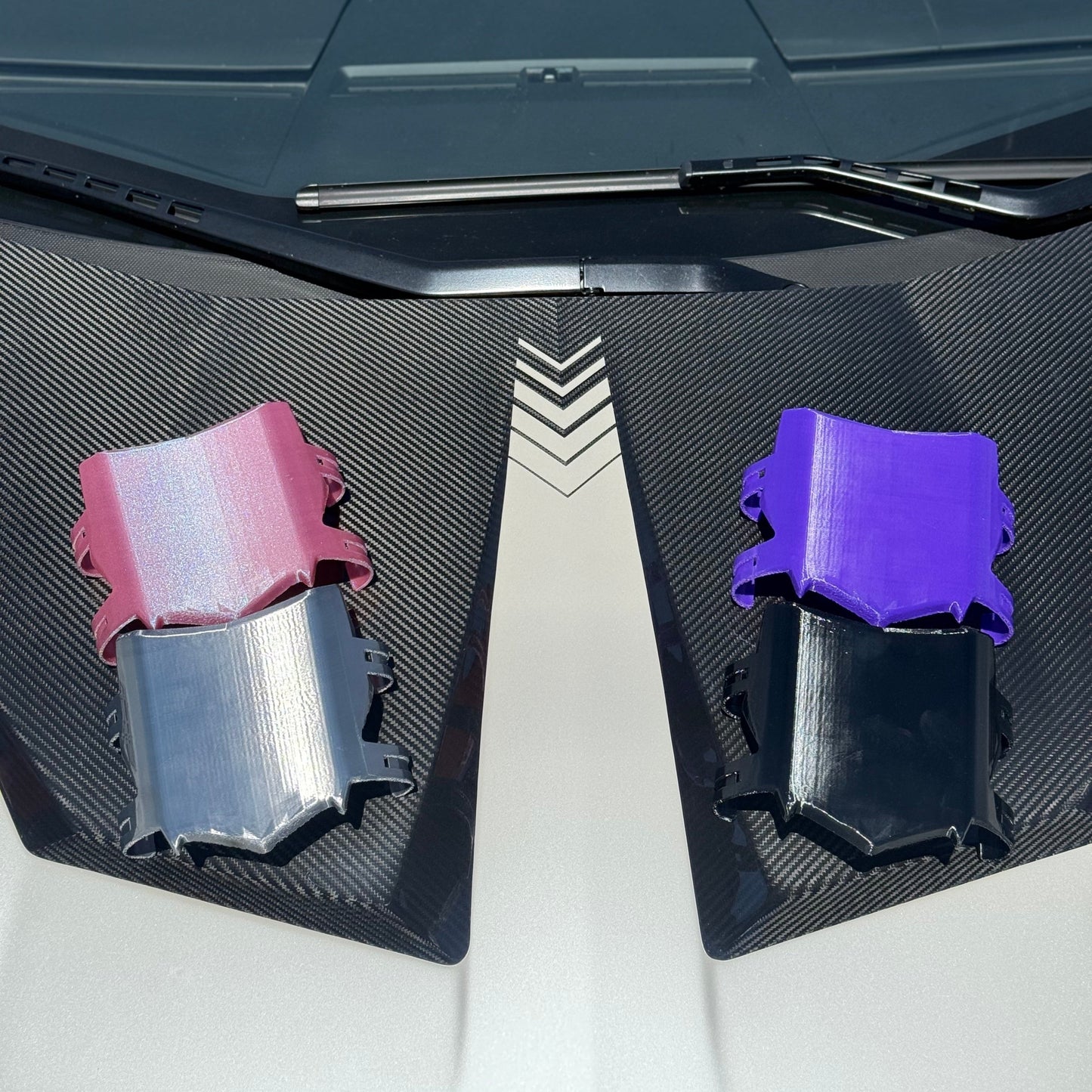 Motocutz style number plate pink and purple — Summit MX