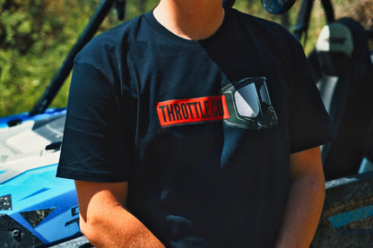 Throttle Co Red Goggles Tee