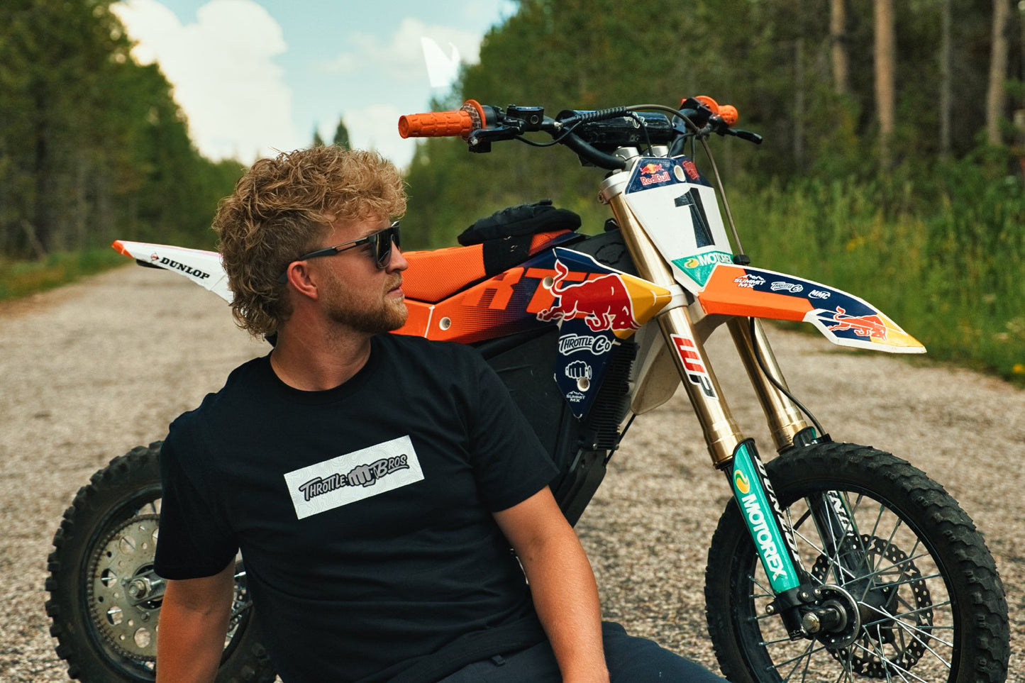 Throttle Bros Logo Topo Tee