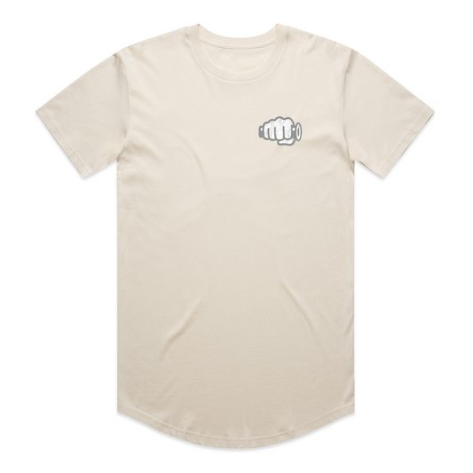 Fist Icon Topo Design Tee