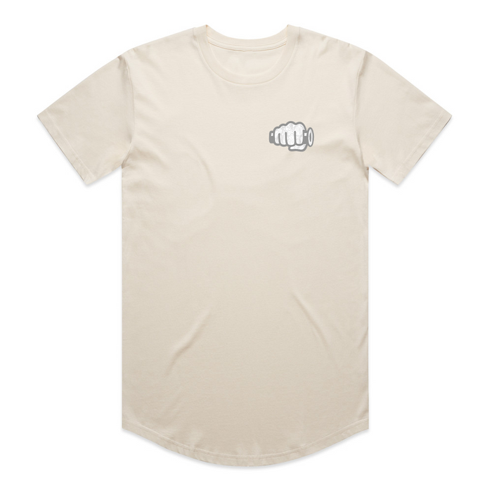 Fist Icon Topo Design Tee