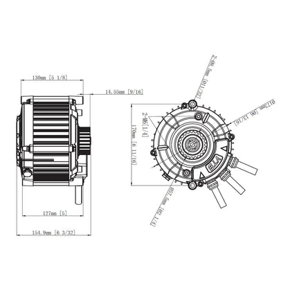 Ventus Ryuga 52kW Motor, view 9