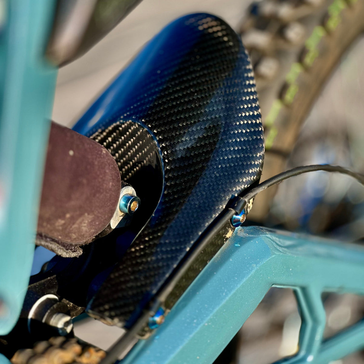 E-Ride Pro Carbon Fiber Mud Guard, view 4