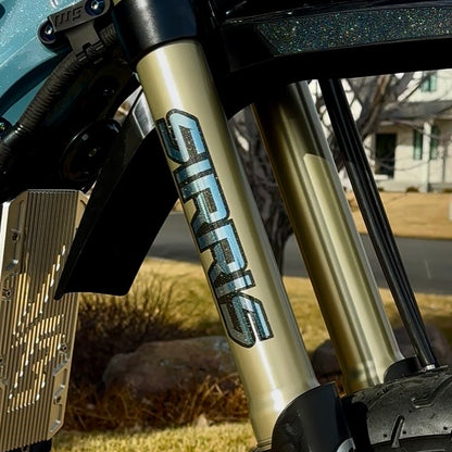 Sirris Fork Tube Decal (Without Sirris Icon)