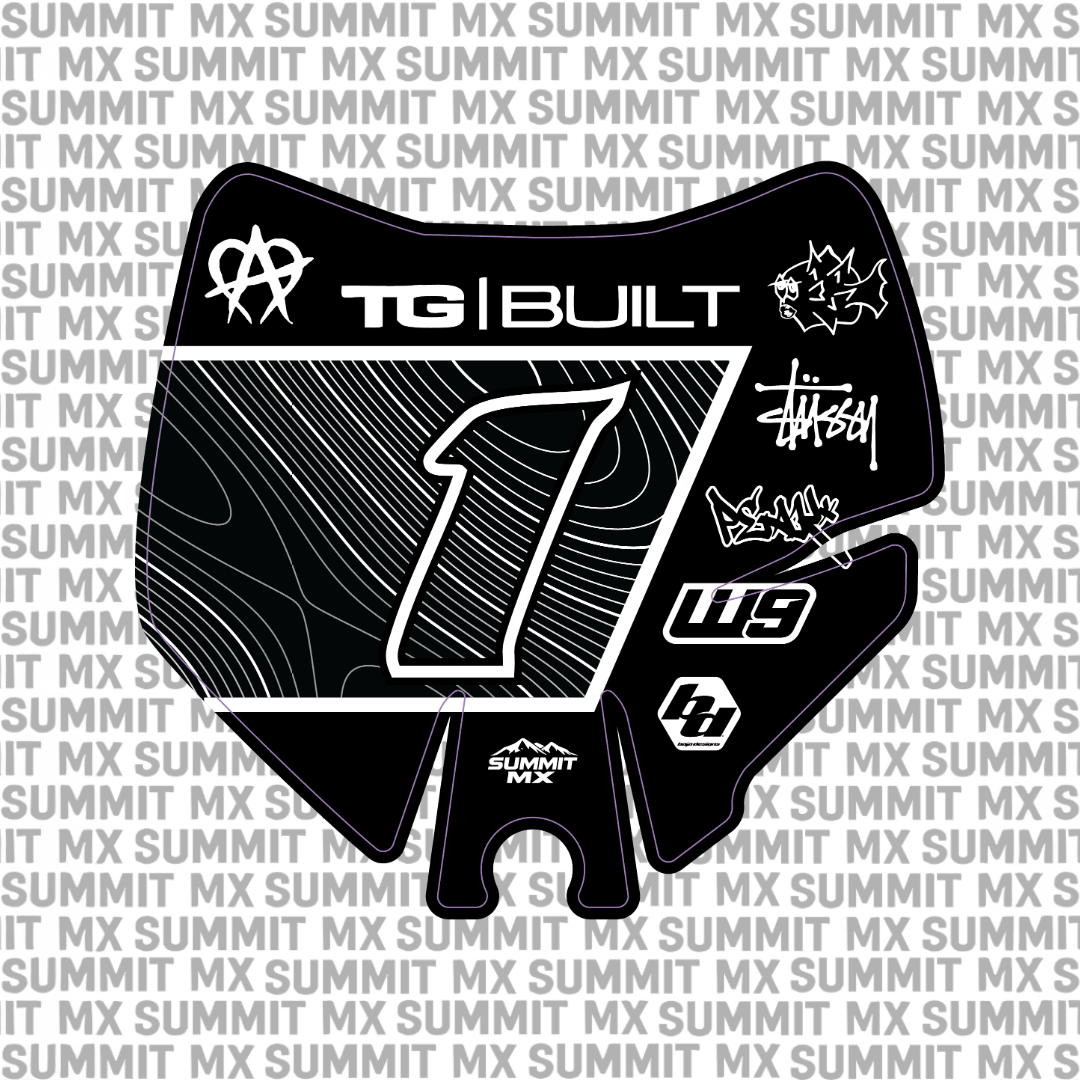 Switchback Decal for Surron LBX (2025+) Number Plate