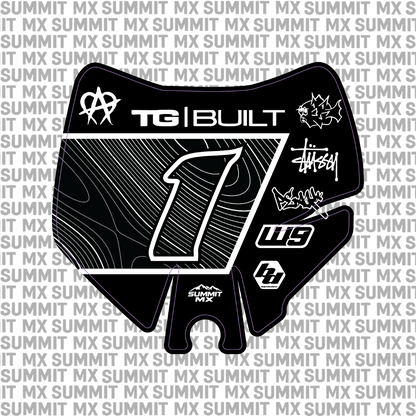 Switchback Decal for Surron LBX (2025+) Number Plate