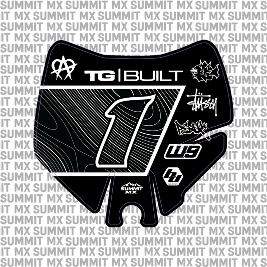 Switchback Decal for Surron LBX (2025+) Number Plate