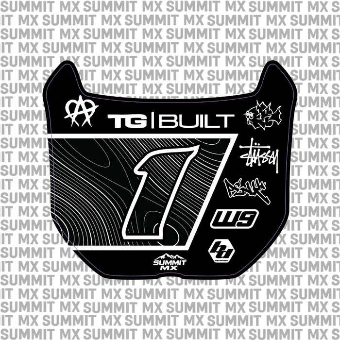 Rerode Plate Decals