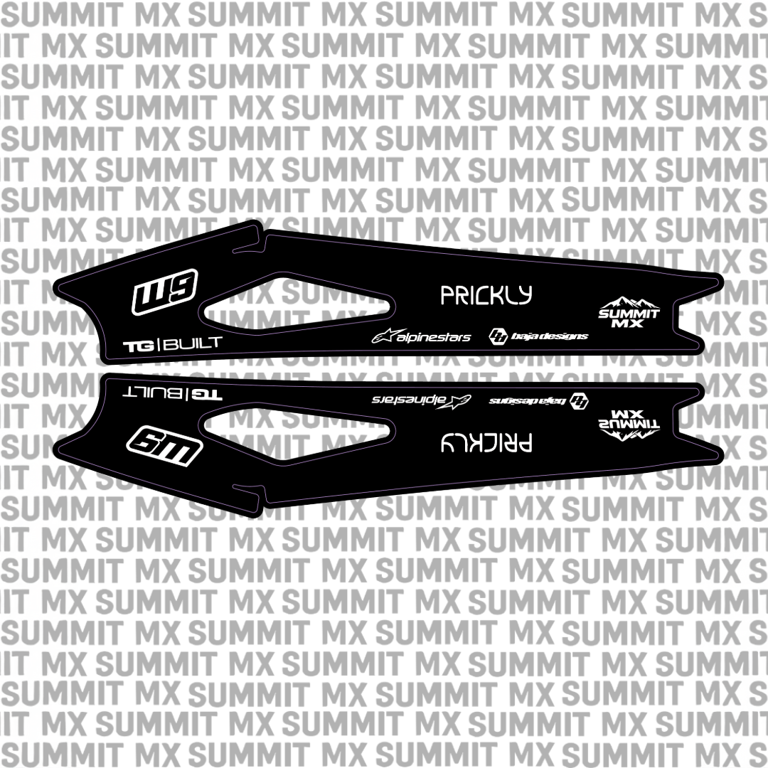 Surron Hyper Bee swing arm decal standard design — Summit MX
