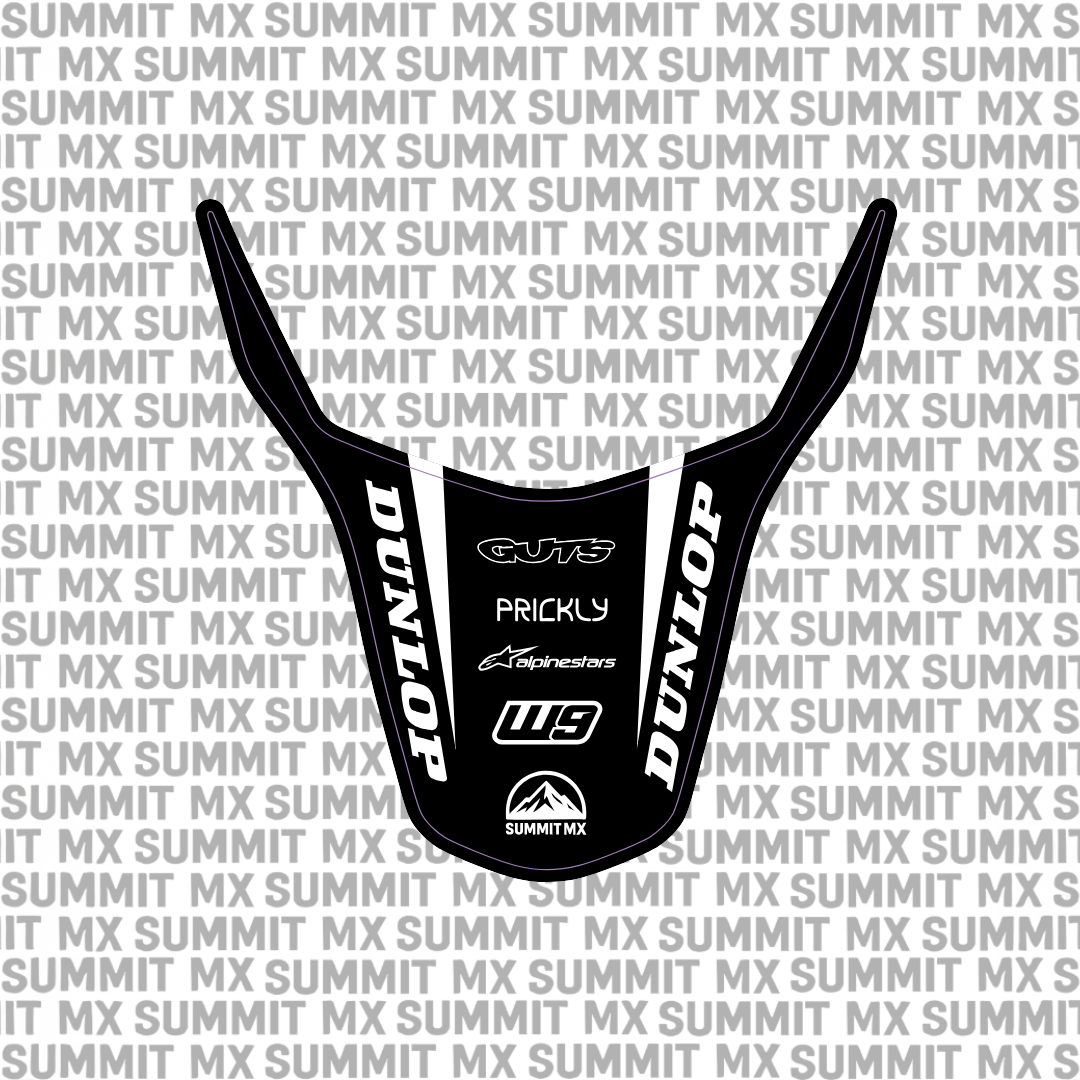 Surron LBX rear fender decal outline design — Summit MX