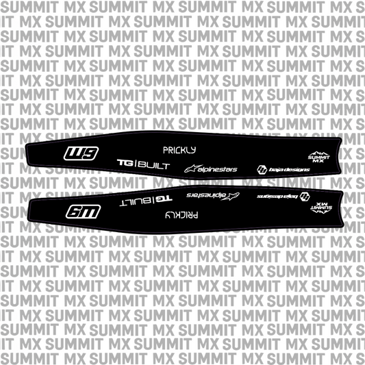 Surron Storm Bee swing arm decal design — Summit MX