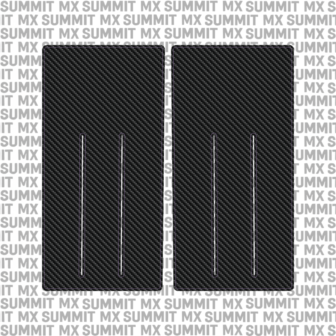 Talaria Sting battery decal carbon fiber design — Summit MX