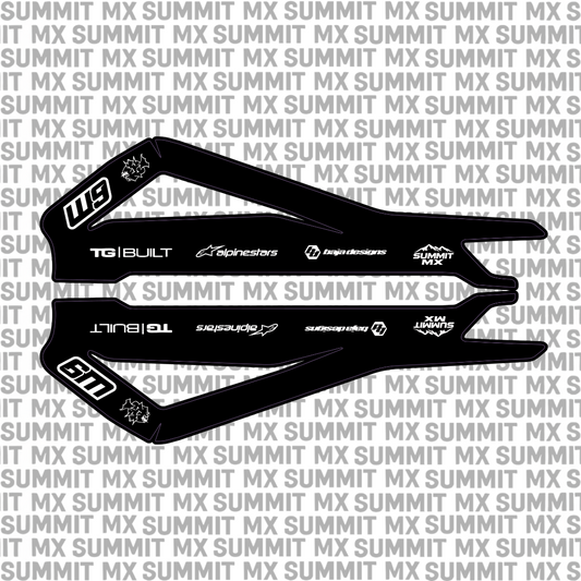 Talaria Sting swing arm decal design — Summit MX