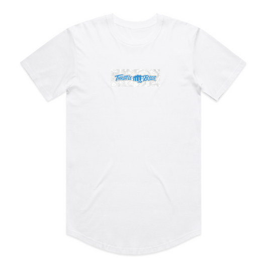 Throttle Bros Blue Logo Topo Tee