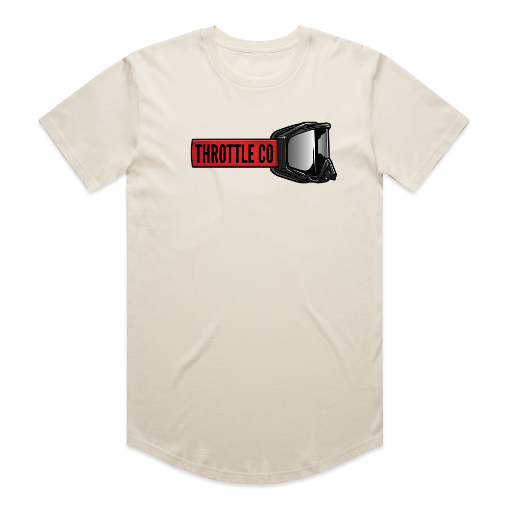 Throttle Co Red Goggles Tee
