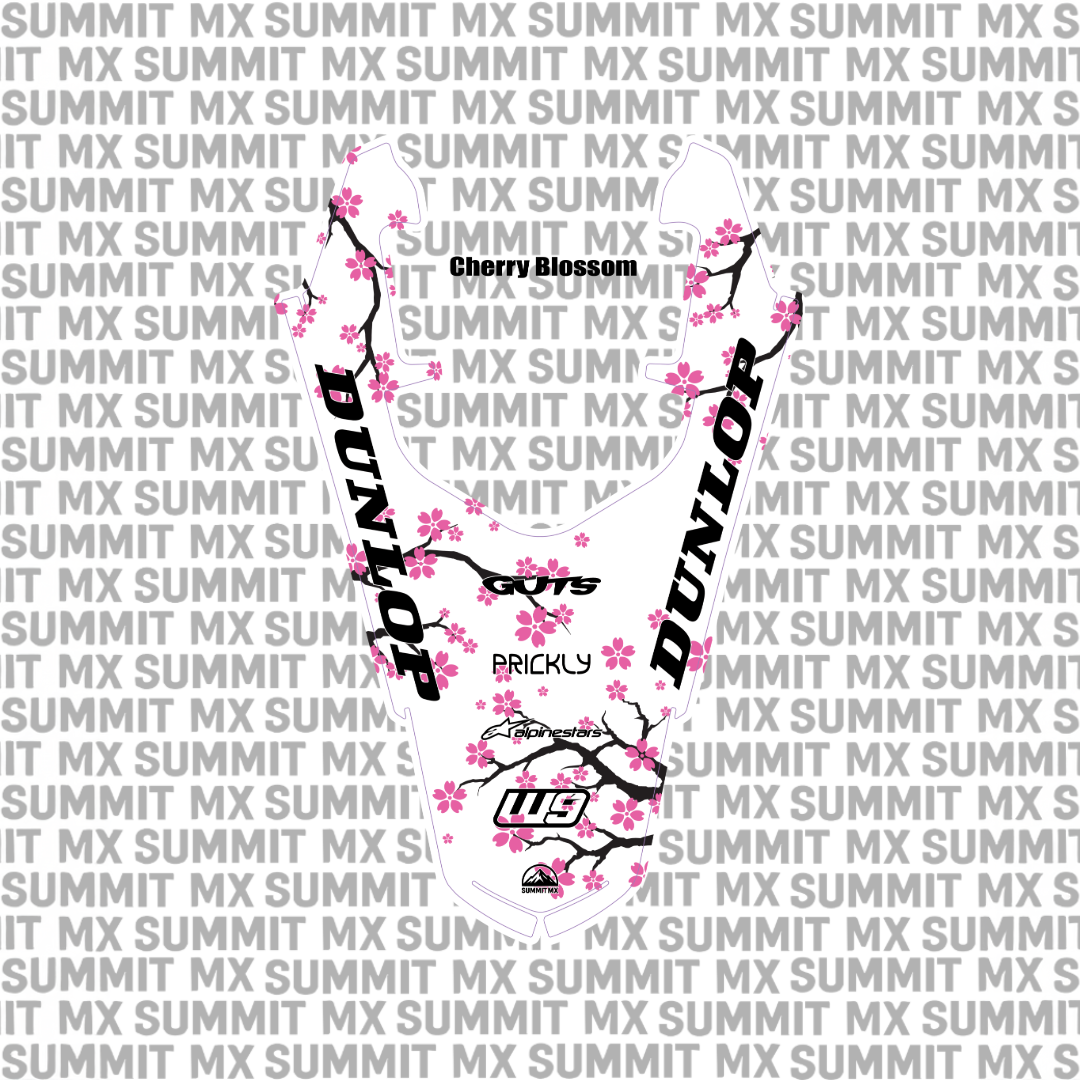 Surron Ultra Bee rear fender decal in cherry blossom — Summit MX