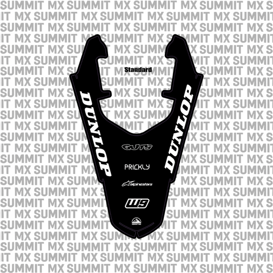 Surron Ultra Bee rear fender decal in standard colorway — Summit MX