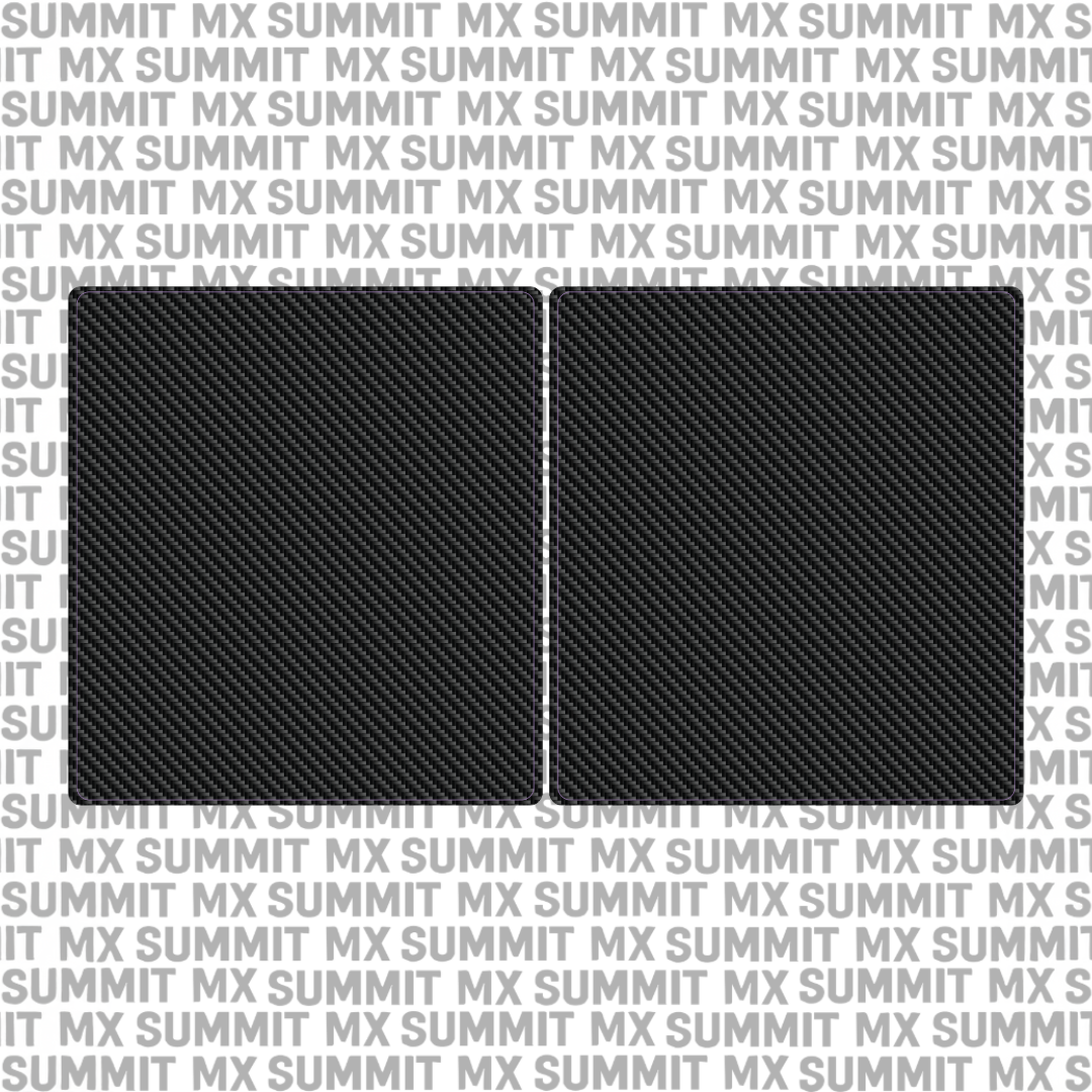 Surron Ultra Bee battery decal in carbon fiber colorway — Summit MX