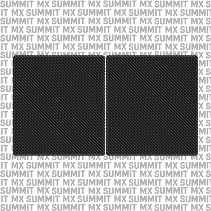 Surron Ultra Bee battery decal in carbon fiber colorway — Summit MX