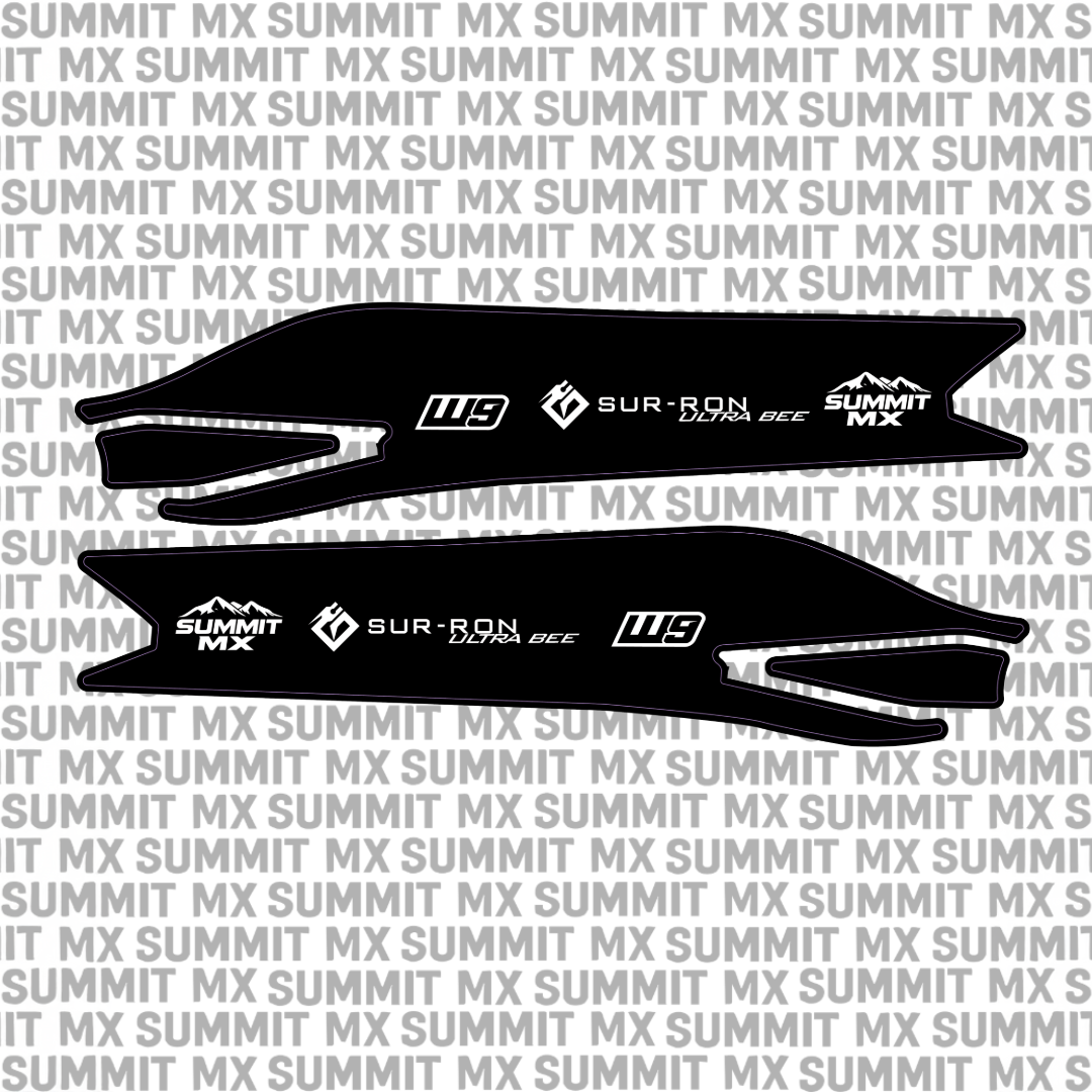 Surron Ultra Bee swing arm decal standard design — Summit MX