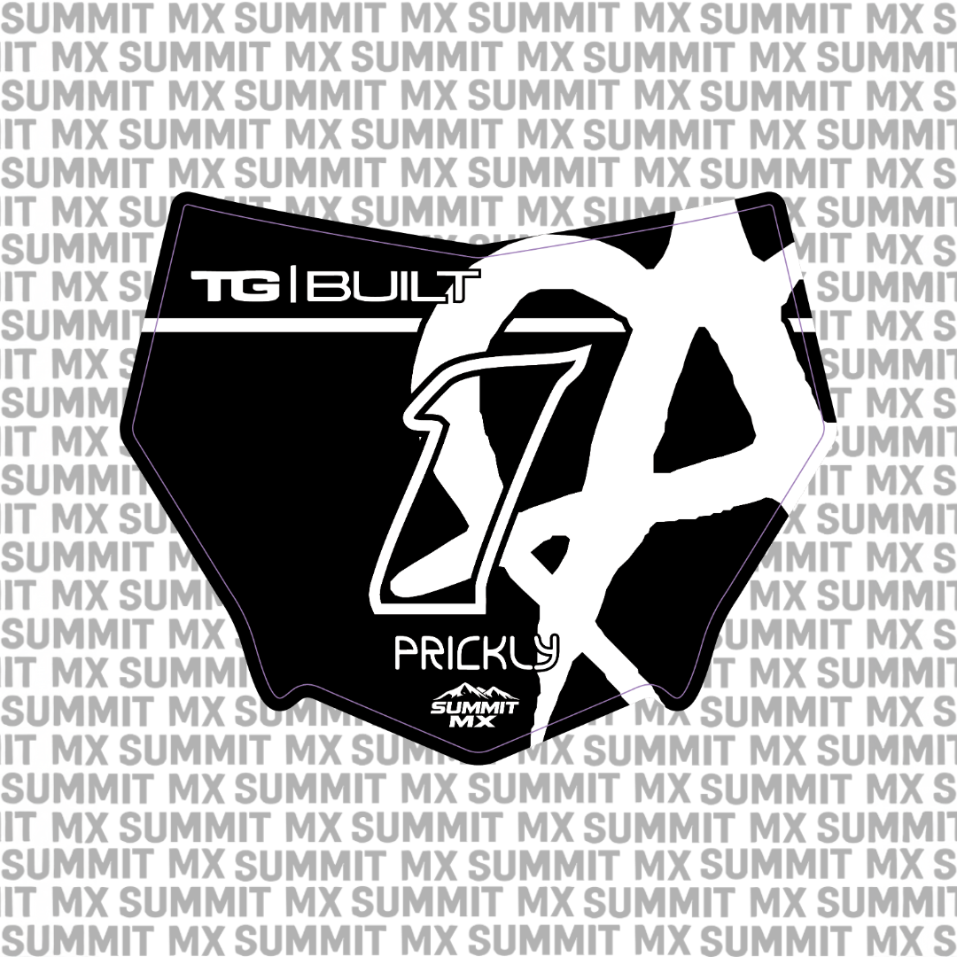 Unmanageable Number Plate Decal | Motocutz, ODI, Ultra Bee – Summit MX