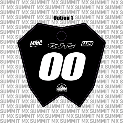 Pre-Designed RTR Number Plate Decal