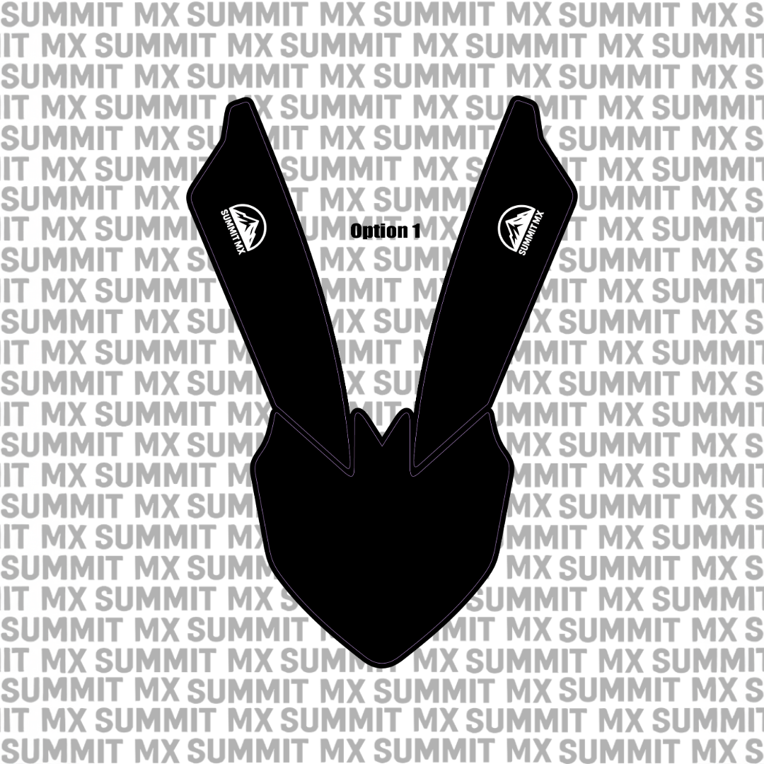 Customizable KTM 65 Front Fender Decal