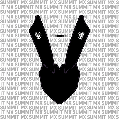 Customizable KTM 65 Front Fender Decal