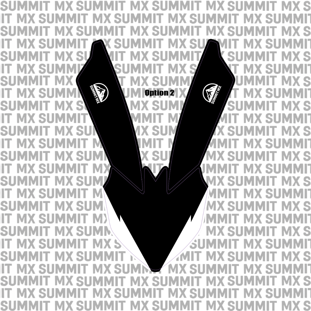 Customizable KTM 65 Front Fender Decal