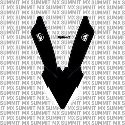 Customizable KTM 65 Front Fender Decal