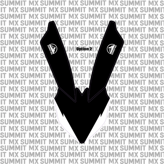 Customizable KTM 65 Front Fender Decal